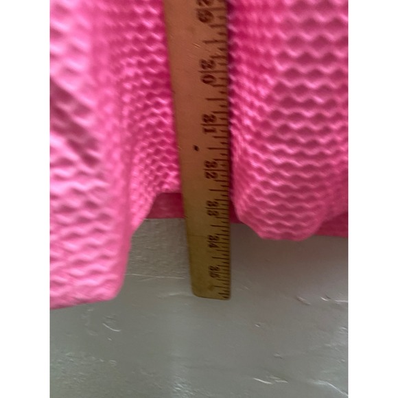 Lilly Pulitzer Emery Shift Dress Women's Size 0 Pink Gold Embellished V Neck - Picture 9 of 13